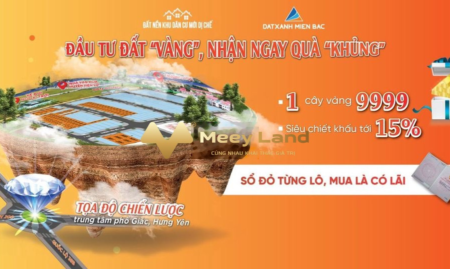 Thị Trấn Vương, Huyện Tiên Lữ bán đất giá cực rẻ chỉ 1.5 tỷ diện tích chung quy 92 m2-01