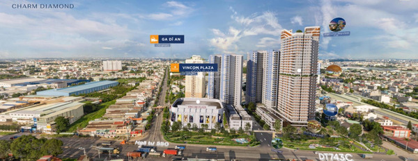 Dự án Charm City, bán căn hộ tọa lạc tại Dĩ An, Bình Dương với diện tích 84m2 tổng quan căn hộ thì gồm có Full nội thất cơ bản-03