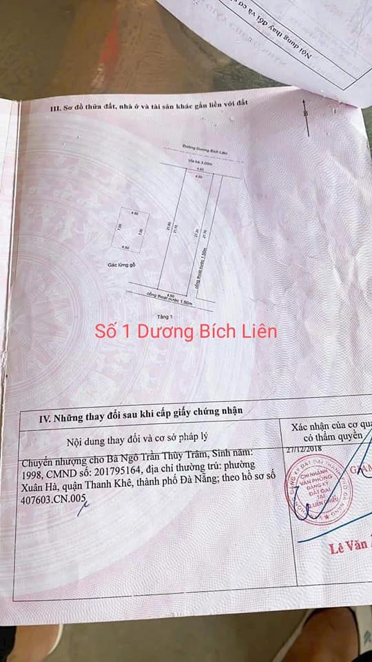 Bán nhà riêng quận Liên Chiểu thành phố Đà Nẵng giá 4.7 tỷ-3