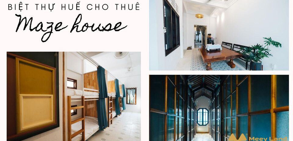 Cho thuê Maze house – Villa Huế giá rẻ bình dân