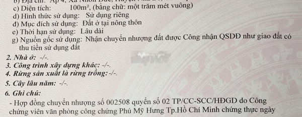 Khoảng 3.8 tỷ bán đất diện tích vừa phải 100m2 vị trí ngay Lê Văn Lương, Hồ Chí Minh-03