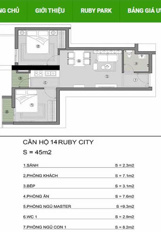 Bán căn hộ chung cư quận Long Biên thành phố Hà Nội giá 2.15 tỷ-2