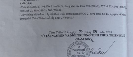 Bán đất phường An Cựu, tỉnh Thừa Thiên Huế giá khởi đầu chỉ 1,95 tỷ có diện tích chuẩn 86m2-02