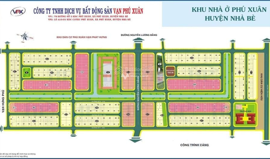 Ở Phú Xuân Cotec 5.04 tỷ bán đất có diện tích thực 120m2 ngay trên Huỳnh Tấn Phát, Hồ Chí Minh, hướng Đông - Nam-01