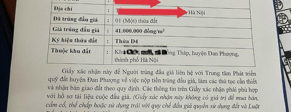 Chuyển định cư bán mảnh đất, 70m2 mặt tiền nằm ngay trên Đồng Tháp, Đan Phượng nói không với trung gian-02