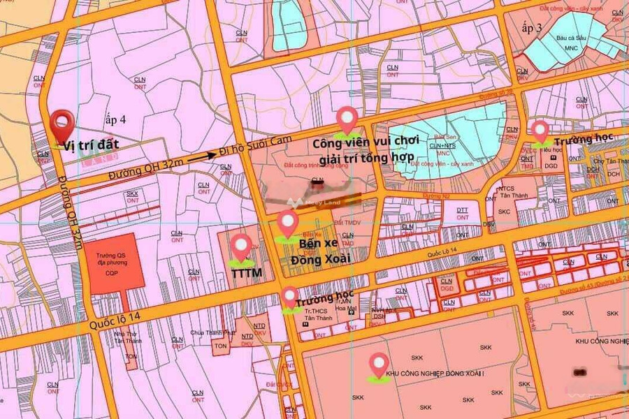 Vị trí hấp dẫn ngay tại Tân Thành, Bình Phước bán đất giá bán khủng chỉ 680 triệu có diện tích chung là 245m2-01