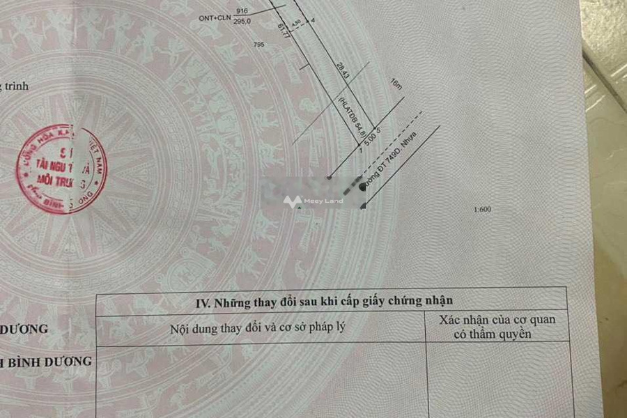 Bán nhà vị trí tiềm năng Đt 749D, Thanh Tuyền giá bán đề cử chỉ 2.5 tỷ có diện tích chính 295m2 tổng quan căn nhà này gồm 3 PN-01