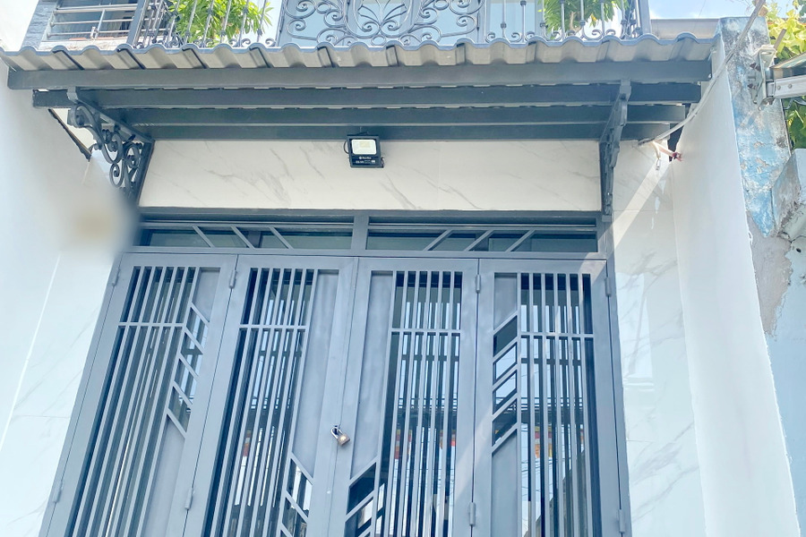 Bán nhà mới 1 lầu mặt tiền đường Nguyễn Duy, Phường 9, Quận 8-01