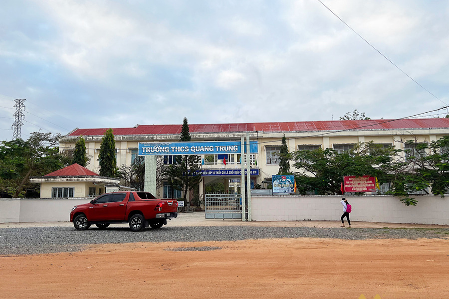 2 mặt tiền đường Nguyễn Du và Trương Vĩnh Ký, trung tâm bàn cờ thị trấn Cam Đức-01