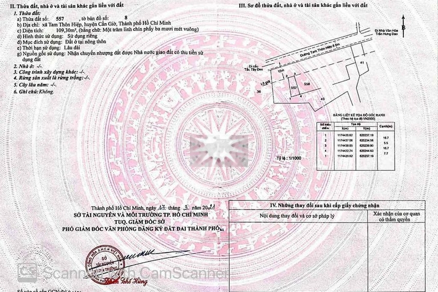 Giá 2.5 tỷ bán đất diện tích là 200m2 vị trí đặt ở trung tâm Tam Thôn Hiệp, Hồ Chí Minh-01