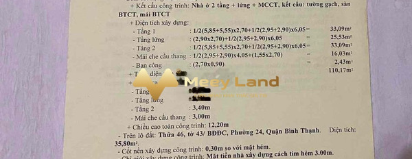 Giá siêu mềm chỉ 5 tỷ bán đất có diện tích khoảng 35.8m2 vị trí thuận tiện ngay tại Phường 24, Hồ Chí Minh-02