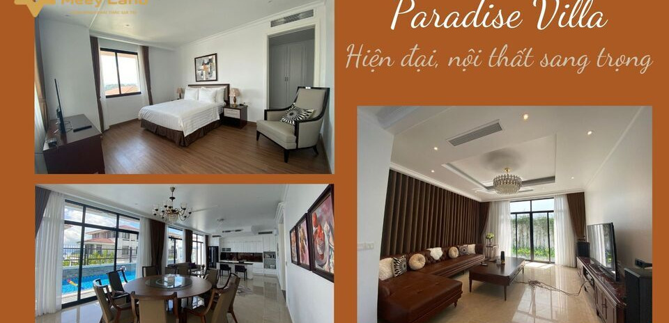 Paradise Villa Hạ Long, thiết kế đẹp, sức chứa 12-15 khách