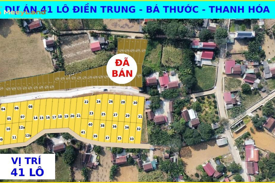 Hot đất nền Thanh Hoá lô góc 128m2 gần ủy ban sát khu công nghiệp-01