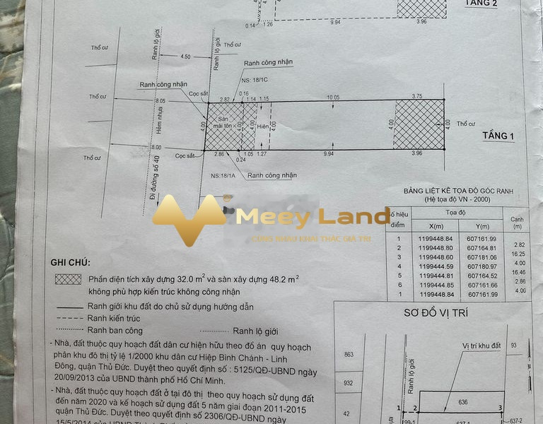 Phường Hiệp Bình Chánh, Hồ Chí Minh bán đất giá bán hợp lý từ 6.1 tỷ diện tích tổng là 80 m2-01