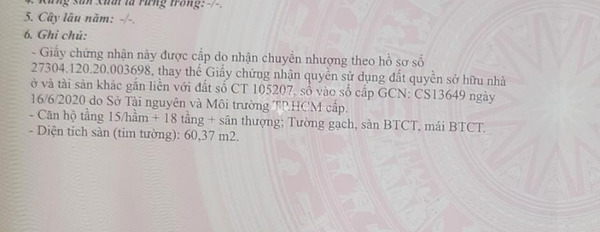 Giấy tờ đầy đủ, bán căn hộ giá bán chính chủ chỉ 3.1 tỷ vị trí phát triển Phường 9, Hồ Chí Minh có diện tích rộng 57m2-03