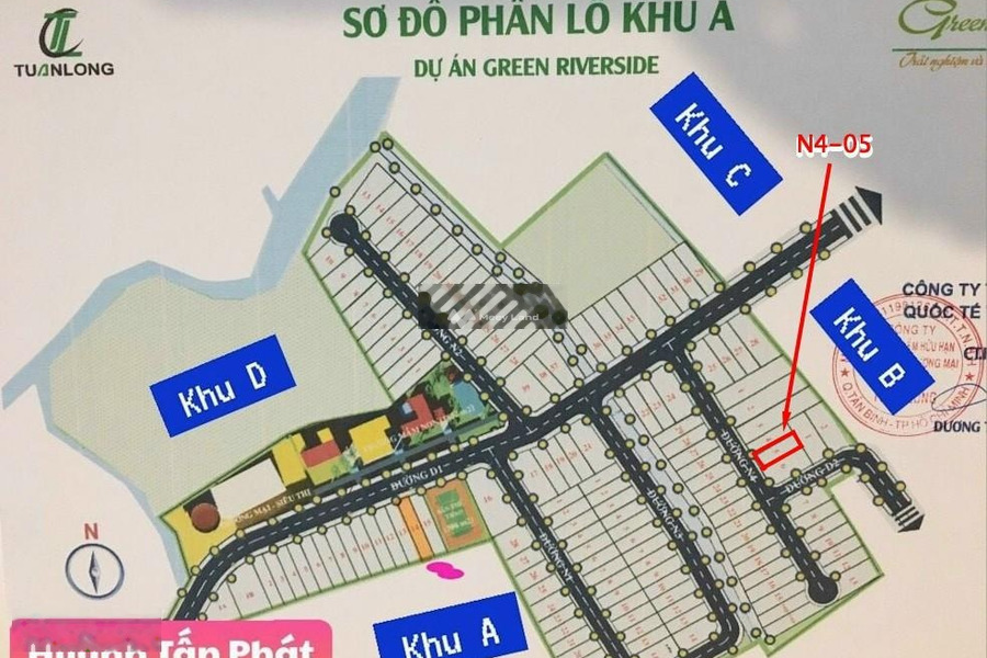 Ở Green Riverside 4.5 tỷ bán đất có diện tích tổng là 80m2 vị trí thuận lợi ngay ở Huỳnh Tấn Phát, Phú Xuân, hướng Tây - Nam-01