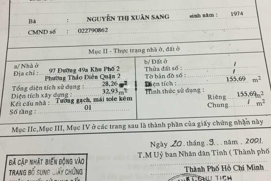 Bán nhà mặt tiền tọa lạc ngay ở Xuân Thủy, Hồ Chí Minh giá bán đặc biệt chỉ 53 tỷ có diện tích chung 200m2-01