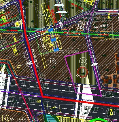 Bán kho xưởng 550m2 thổ cư MT APĐ 35, P. An Phú Đông - Q. 12 