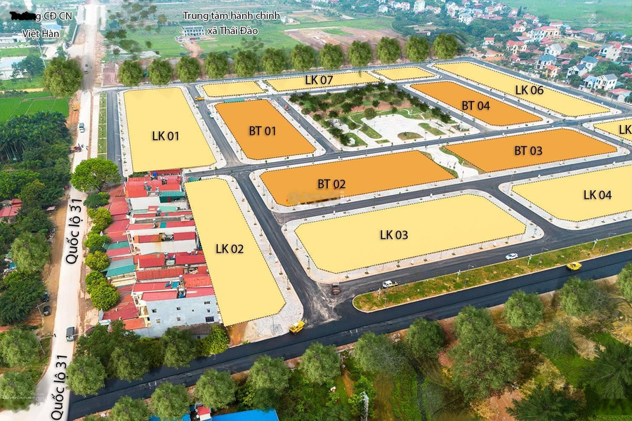 Gia đình khó khăn bán mảnh đất, 108m2 giá bán cực rẻ 1.73 tỷ nằm tại Thái Đào, Lạng Giang, hướng Nam thuận tiện đi lại-01