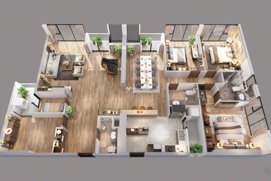 Trong căn hộ gồm có Full nội thất, bán căn hộ diện tích gồm 113m2 vị trí thuận lợi ngay ở Mễ Trì, Hà Nội giá bán chốt nhanh 5.9 tỷ-01