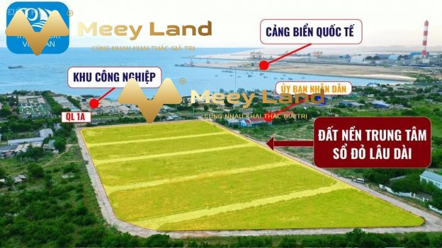 Bán đất 1 tỷ Huyện Tuy Phong, Tỉnh Bình Thuận có một diện tích 100 m2, độ rộng lộ đi 17 mét-01