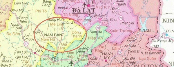 Giá bán siêu tốt 800 triệu, Bán đất có diện tích tổng là 381m2 vị trí ở Gia Lâm, Lâm Hà, hướng Đông - Nam giá mềm sinh viên-03