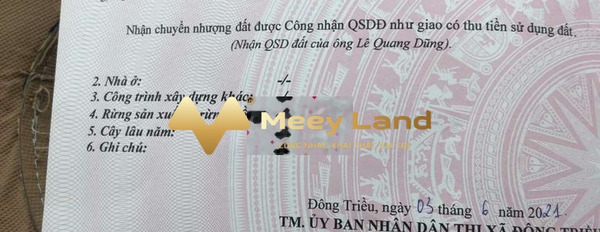 Mặt tiền tọa lạc ngay Phường Mạo Khê, Tỉnh Quảng Ninh bán đất, giá bán cực kì tốt 760 triệu với dt chuẩn 87 m2-02