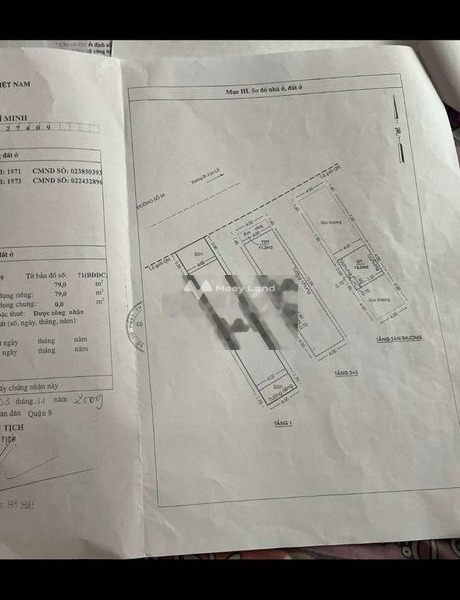 Nhà gồm 5 phòng ngủ bán nhà bán ngay với giá mong muốn 9.5 tỷ có diện tích chung 79m2 mặt tiền nằm ngay Phường 4, Quận 8-01