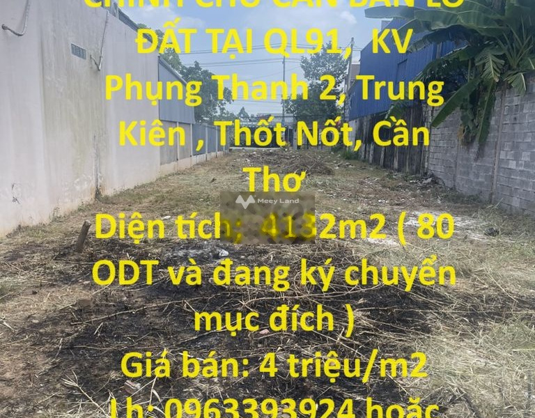 Giá bán thỏa thuận chỉ 16.5 tỷ bán đất có một diện tích là 4132m2 nằm ngay bên trong Trung Kiên, Thốt Nốt-01