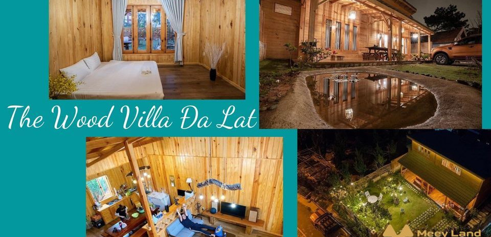 The Wood Villa Đà Lạt ( 3 phòng ngủ, nội thất gỗ cao cấp)