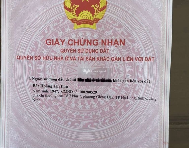 Cần bán đất vị trí đặt tọa lạc ngay ở Đông Triều, Quảng Ninh. Diện tích 100m2, giá 1,95 tỷ-01