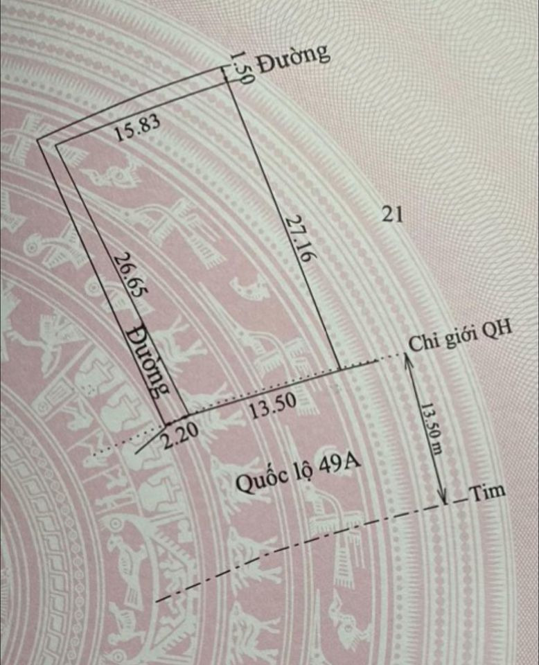 Bán đất nền dự án thị xã Hương Trà tỉnh Thừa Thiên Huế giá 2.0 tỷ-0