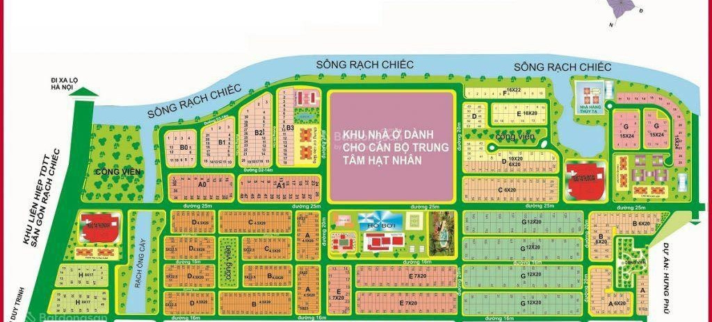 Cần bán nhanh lô đất mặt tiền đường D3 trục chính KDC Nam Long - 7x20m - giá: 13,9tỷ 