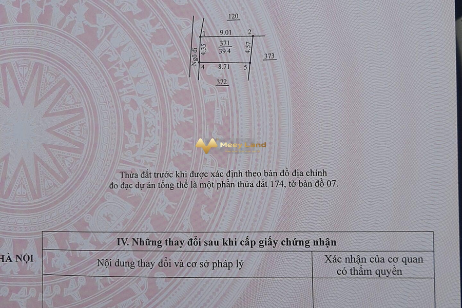 Giá 1.6 tỷ bán đất có diện tích là 39.4m2 vị trí thuận lợi ở Đường 32, Hà Nội, hướng Tây-01