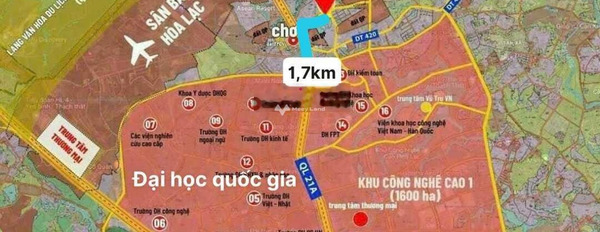 Chính chủ bán đất thổ cư Hà Nội gần Đại Học Quốc Gia Hoà Lạc. Giá 1,1tỷ 0986 853 *** -02