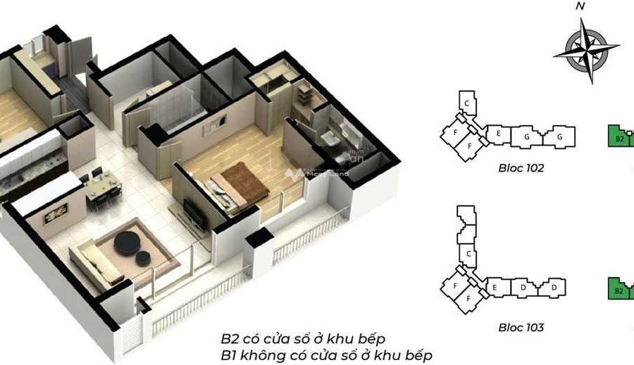 Bán căn hộ diện tích rộng lớn 128m2 vị trí đẹp tọa lạc ở Đại Lộ Thăng Long, Hoài Đức bán ngay với giá siêu mềm chỉ 3.58 tỷ-01