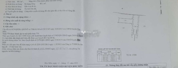 Chuyển công tác bán đất Thới Tam Thôn, Hóc Môn giá bán mua ngay chỉ 3.65 tỷ diện tích vừa phải 80m2-02