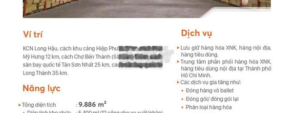 1500m2 Kho cho thuê tại KCN Long Hậu - Long An, PCCC, trạm điện -03