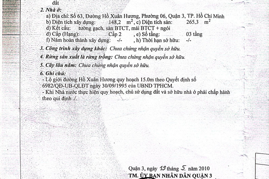 Bán biệt thự vị trí nằm ngay Hồ Xuân Hương, Quận 3 bán ngay với giá siêu khủng 120 tỷ diện tích tổng 240m2-01