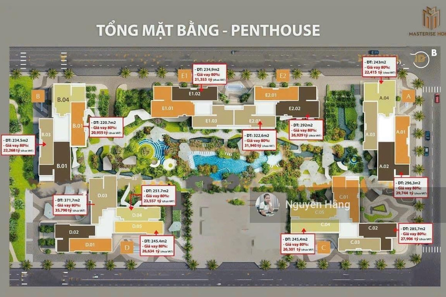 Mở bán siêu phẩm hàng hiếm CH penthouse Masterise Centre Point số lượng giới hạn giá từ 21 tỷ -01