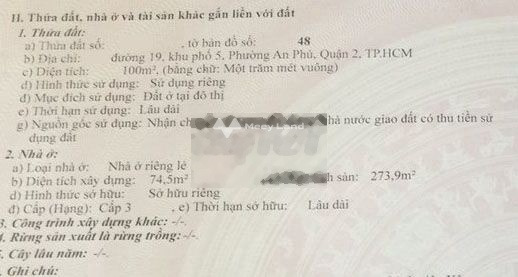 Vị trí thích hợp Thủ Đức, Hồ Chí Minh bán nhà bán ngay với giá cực rẻ từ 25 tỷ tổng quan căn này bao gồm 4 phòng ngủ-01