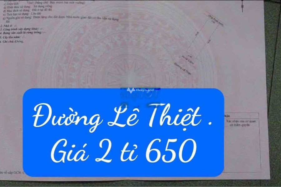 Giá bán êm 2.65 tỷ bán đất diện tích dài 72m2 vị trí thuận lợi nằm tại Hòa Minh, Đà Nẵng-01