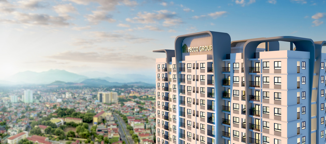 Sở hữu căn hộ chung cư Tecco Thái Nguyên chỉ từ 300 triệu