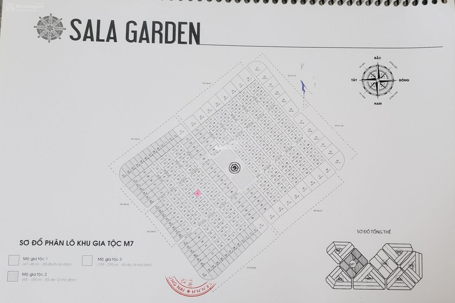 Sala Garden Tân Hiệp, Đồng Nai bán đất giá bán gốc chỉ 850 triệu, hướng Đông - Bắc diện tích thực như trên hình 48m2-01