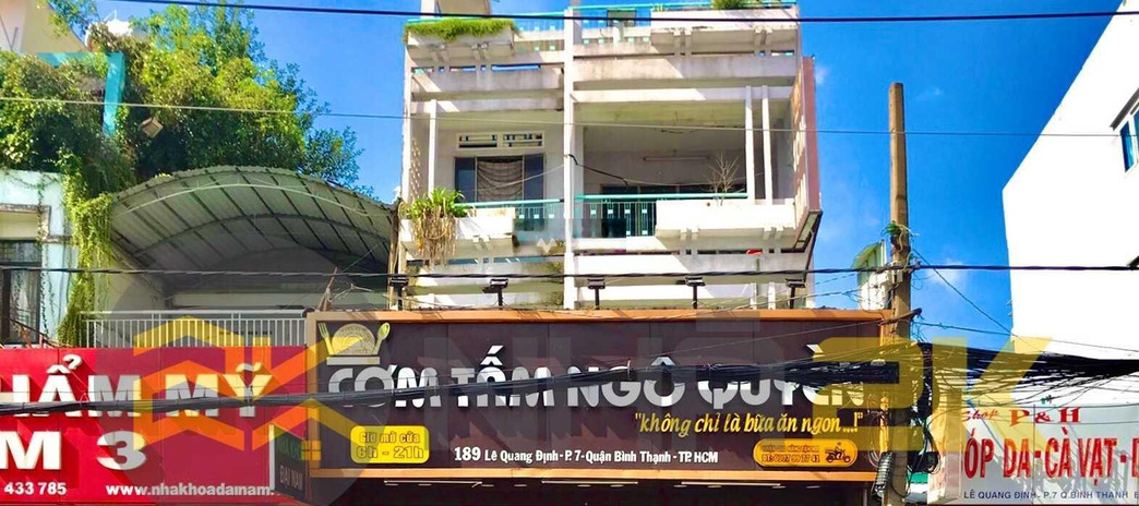 Cho thuê nhà mặt tiền nằm ngay Lê Quang Định, Hồ Chí Minh, giá thuê giao động từ 50 triệu/tháng diện tích thực đúng với trên ảnh 120m2