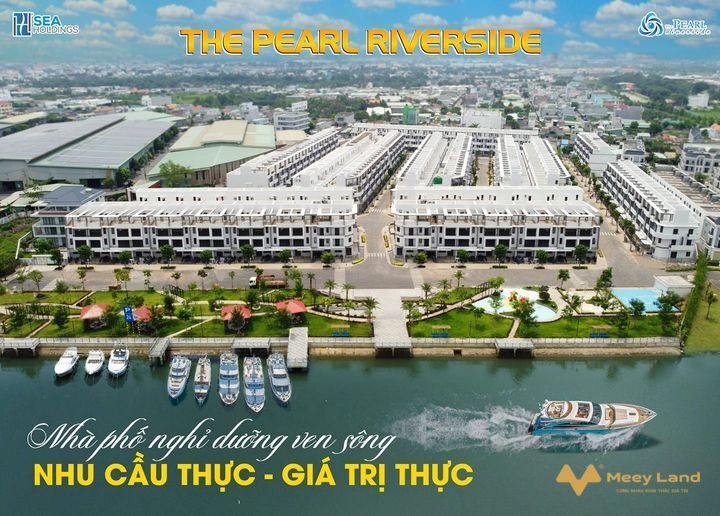 Bán nhà phố ven sông mang kiến trúc Singapore, 7,7 tỷ, 146m2 dự án The Pearl Riverside-01