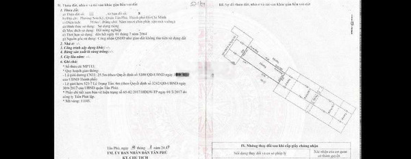 Mặt tiền nằm ngay tại Sơn Kỳ, Hồ Chí Minh bán nhà bán ngay với giá khủng 8 tỷ có diện tích chung 60m2 vui lòng liên hệ để xem trực tiếp-02