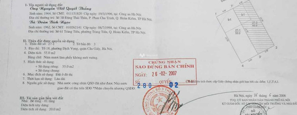 Tổng quan nhà 6 PN, bán nhà ở có diện tích rộng 55m2 bán ngay với giá siêu ưu đãi từ 8.3 tỷ ngay Quan Hoa, Hà Nội hướng Nam-02