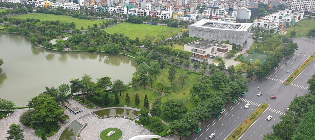 Bán căn hộ Ngoại Giao Đoàn, 2 ban công view hồ điều hòa, 129,4m2, 35 triệu/m2, bao phí