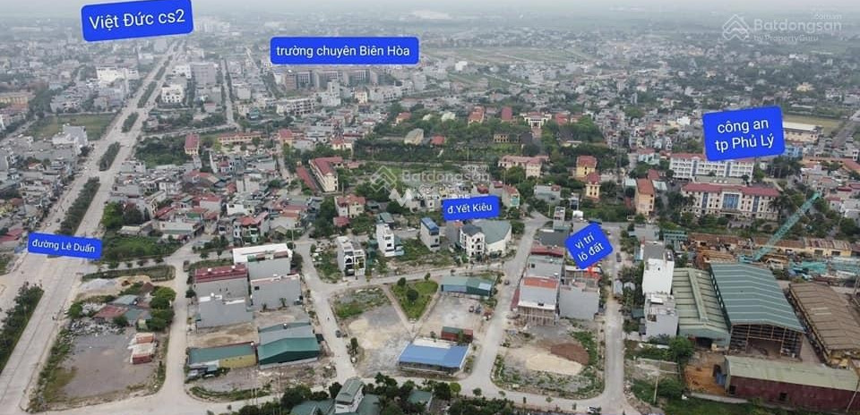 Giá bán khủng 2.44 tỷ bán đất diện tích như sau 78.7m2 vị trí thuận lợi ở Liêm Chính, Phủ Lý, hướng Nam